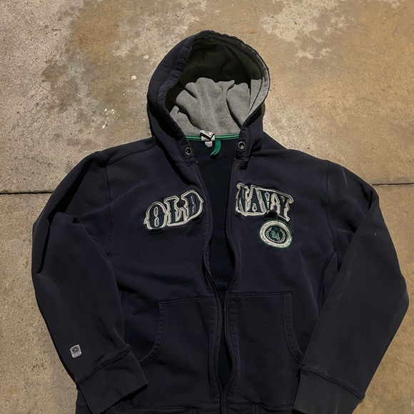 Old Navy Other - Old Navy Black Hoodie with Logo